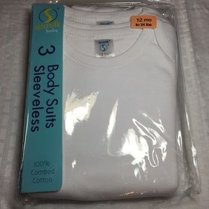 Pkg of 3 12 months body suits